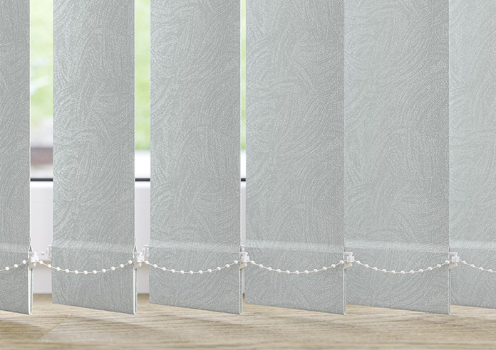 Splash (Blackout), Grey - Vertical Blind Slats - Image 3